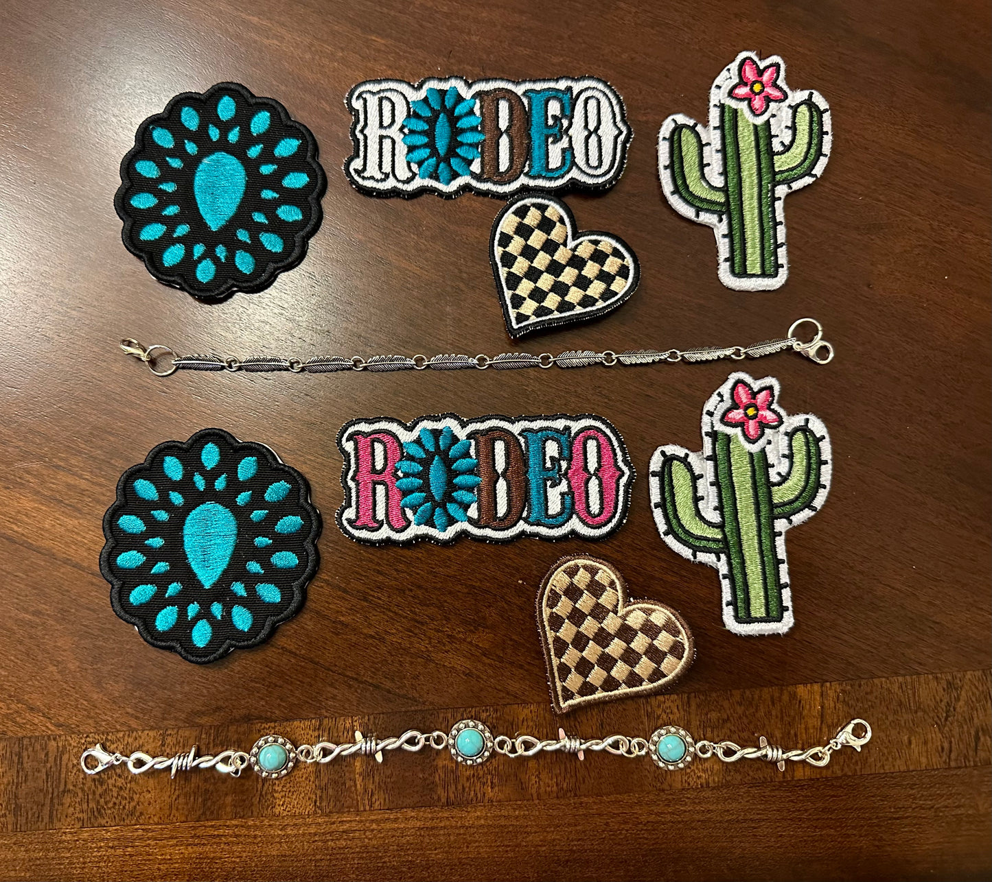 Rodeo patch set