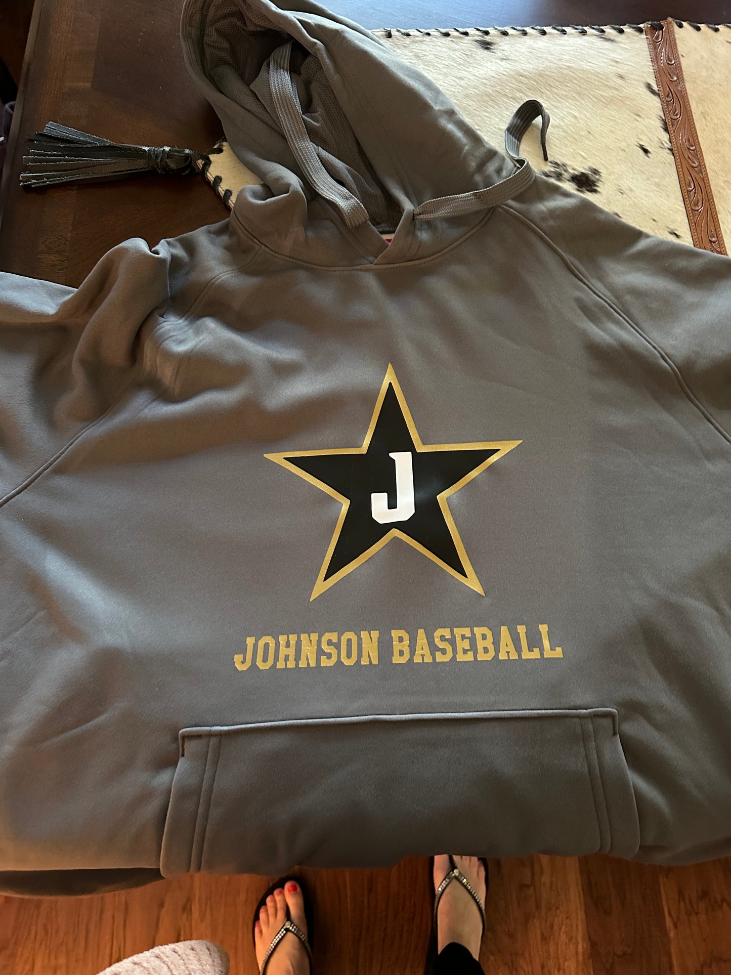 Jags baseball graphite grey sweatshirt