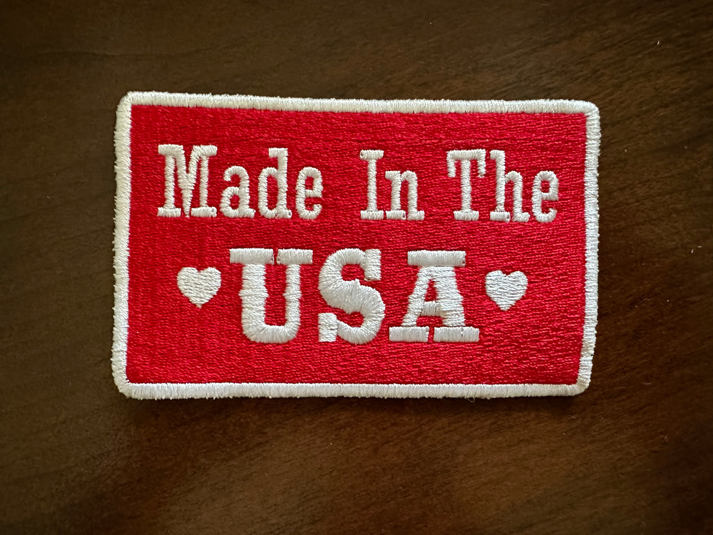 USA patch 4 inch width